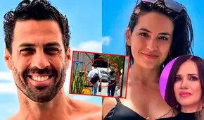 Gustavo Salcedo es captado otra vez con María Pía Vallejos pese a viaje a Europa con Maju Mantilla
