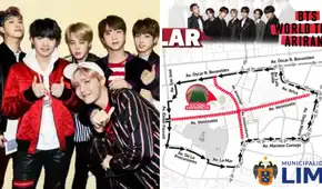 BTS en Lima: cierres y desvíos por conciertos en el Estadio San Marcos este 7, 9 y 10 de octubre