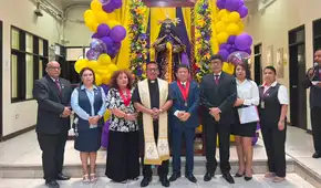 Sullana: Módulo Penal realiza bendición del anda del Señor Cautivo de Ayabaca