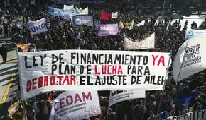 Justicia argentina ordena al Gobierno de Milei aplicar de inmediato la Ley de Financiamiento Universitario