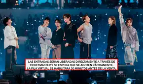 ¡Atención Armys! Ticketmaster anunció hoy venta de nuevas entradas para los tres conciertos de BTS en el Estadio San Marcos