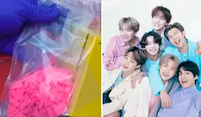 Detienen a dos sujetos que iban a fabricar éxtasis para venderlo en conciertos de BTS