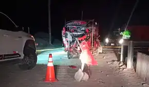 Arequipa: niño de 11 años muere tras violento choque entre trimoto y camión en Majes