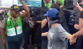 Policía habría amenazado con disparar a estudiantes de la PUCP durante protesta: denuncian presunta represión