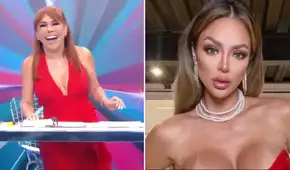 Sheyla Rojas enfrenta a su amiga Magaly Medina tras burlas por su relación con Joaquín Ramírez: “Que se preocupe de sus problemas”