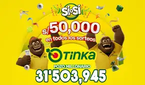 Resultados de La Tinka del miércoles 7 de octubre: números ganadores, premios del Pozo Millonario, boliyapa, S/50.000 y más