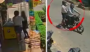 Delincuentes armados amenazan y asaltan a escolar de 13 años mientras compraba helado en Los Olivos Delincuentes armados amenazan y asaltan a escolar de 13 años mientras compraba helado en Los Olivos