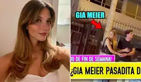 Gia Meier destapa la verdad sobre misterioso joven que la acompañó en su noche de juerga: "Desde el nido"