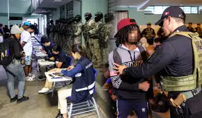 Megaoperativo en Trujillo: intervienen a 260 extranjeros y 60 afrontan proceso de expulsión del país