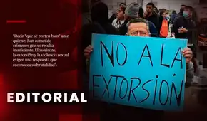 Al crimen, sin eufemismos