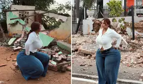 Influencer Gracie Bon conmueve al ayudar a afectados por el fuerte terremoto que sacudió Panamá