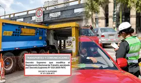 MTC incorpora dos infracciones muy graves al Reglamento de Tránsito desde octubre: cambios en los límites de velocidad y otras normas de tránsito