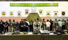 Capturan a 13 presuntos integrantes de Los Guardianes de la Pampa e incautan armas en Madre de Dios Capturan a 13 presuntos integrantes de Los Guardianes de la Pampa e incautan armas en Madre de Dios