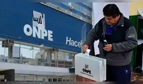 6 regiones llegaron al 100% del conteo oficial de la ONPE