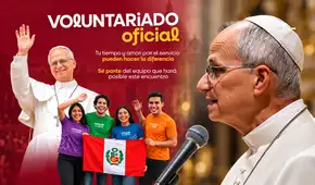 Visita del papa León XIV: voluntarios recibirán formación virtual y certificación oficial del Estado, serán 35 mil los beneficiados