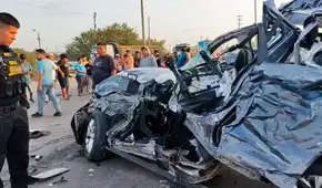 Tragedia en Pisco: choque frontal en la antigua Panamericana Sur deja cuatro fallecidos, entre ellos un niño de 3 años