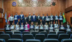 ICAP incorpora a 19 nuevos abogados y se aproxima a los 8 mil agremiados en la región Piura