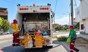 Compactadoras de la Municipalidad Provincia del Santa refuerzan el recojo de residuos en diversos sectores de Chimbote