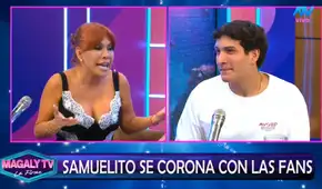 Hijo de María Pía Copello confiesa a Magaly Medina si tendría un romance con una modelo de la farándula: “¿Me sacarías (un ampay)?”