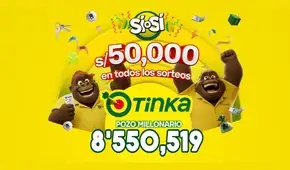 Resultados de La Tinka del miércoles 21 de octubre: números ganadores, premios del Pozo Millonario, boliyapa, S/50.000 y más