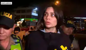 Andrea San Martín es detenida y se la llevan enmarrocada: Juan Víctor, padre de su segunda hija, la denunció por presunta agresión a la menor