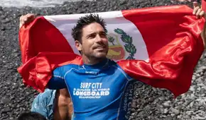 ¡Orgullo peruano! Piccolo Clemente es campeón mundial de longboard ISA 2026 en El Salvador