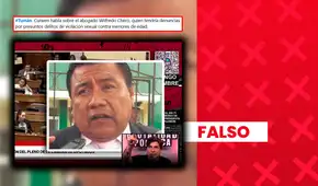 Es falso que Curwen haya declarado públicamente sobre presuntas denuncias contra candidato aprista de Monsefú