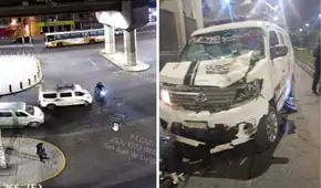 Pareja de motociclistas muere tras violento choque con miniván en SJL: habrían ignorado luz roja