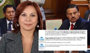 Hermana del senador Daniel Barragán es separada de EsSalud a solo una semana de ser nombrada