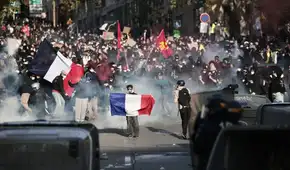 Francia vive una nueva jornada de protestas con miles de manifestantes y un despliegue de 70.000 agentes Francia vive una nueva jornada de protestas con miles de manifestantes y un despliegue de 70.000 agentes