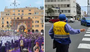 Señor de los Milagros: MML aplicará cierres y desvíos por el cuarto recorrido este 28 de octubre en el Centro de Lima