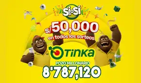 Resultados de La Tinka del domingo 25 de octubre: números ganadores, premios del Pozo Millonario, boliyapa, S/50.000 y más