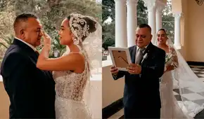Tony Rosado se conmueve al ver a su hija vestida de novia y protagonizan tierno momento: “Te amo, papito”
