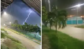 Tumbes: lluvias intensas acompañadas de tormenta eléctrica inundan calles y viviendas Tumbes: lluvias intensas acompañadas de tormenta eléctrica inundan calles y viviendas