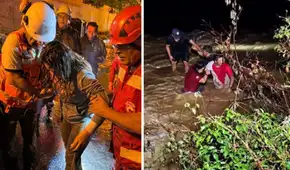 Cusco: rescatan con vida a ocho personas atrapadas tras desborde del río Kimbiri en el Vraem