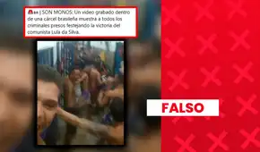 Es falso que este video muestre a presos celebrando la victoria electoral de Lula da Silva en Brasil: las imágenes corresponden a 2022