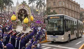 Señor de los Milagros: Metropolitano y corredores tendrán desvíos y cierres temporales por cuarta salida este 28 de octubre