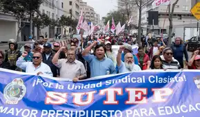 SUTEP ratifica paro nacional y no descarta huelga indefinida: ¿Habrá clases este 29 de octubre?