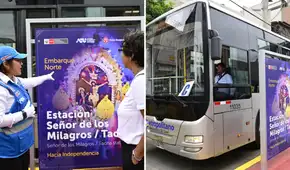 ¡Atención, pasajeros! Estación Tacna del Metropolitano ahora llevará el nombre del Señor de los Milagros para facilitar el acceso a Las Nazarenas