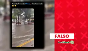 ¿Se inundó la Plaza de Armas de Piura? ¿Se inundó la Plaza de Armas de Piura?