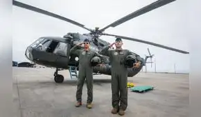 Mindef presenta el “Papacóptero FAP” que trasladará al Papa León XIV durante su visita al Perú