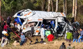 Accidente en Apurímac: camioneta cae a abismo de 300 metros y deja 6 muertos y 10 heridos de gravedad