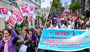 Paro de docentes del Sutep este jueves 29 de octubre: por qué marchan hoy, qué piden al Minedu y qué pasará con las clases