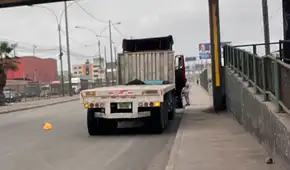 Adulto mayor muere atropellado por tráiler frente al terminal pesquero en el Callao