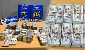 Policía incauta más de US$ 439.000 ocultos bajo el asiento de un auto en operativo en Tacna: portador no justificó su origen Policía incauta más de US$ 439.000 ocultos bajo el asiento de un auto en operativo en Tacna: portador no justificó su origen