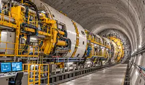 Mide 135 metros y detecta fallas invisibles: la tuneladora que excava en China el túnel submarino de alta velocidad más largo del mundo Mide 135 metros y detecta fallas invisibles: la tuneladora que excava en China el túnel submarino de alta velocidad más largo del mundo
