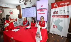JEE inició la proclamación de resultados de las elecciones regionales y municipales 2026 JEE inició la proclamación de resultados de las elecciones regionales y municipales 2026