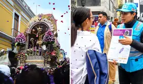 Señor de los Milagros: revisa los desvíos en el transporte público por la última procesión este 1 de noviembre