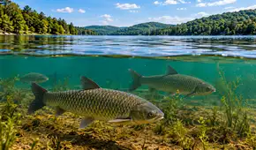 En 1928 crearon un lago artificial en EE.UU. para generar electricidad: décadas después, peces introducidos arrasaron con su vegetación
