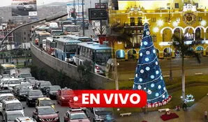 Navidad EN VIVO HOY, 24 de diciembre: sigue el tráfico en Lima y las celebraciones por Nochebuena en Perú